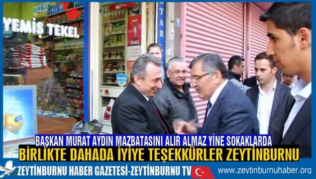 Başkan Murat Aydın Sümer Mahallesine Fesleğen Dağıttı