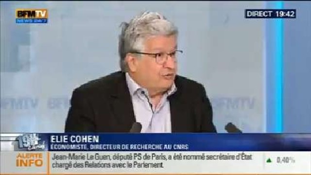 Élie Cohen: l'invité de Ruth Elkrief - 09/04