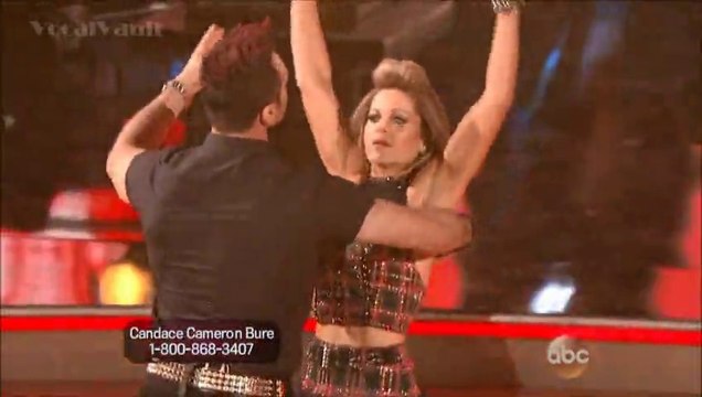 Candace Cameron Bure ‏& Tony - Qucikstep - DWTS 18 (Week 4)