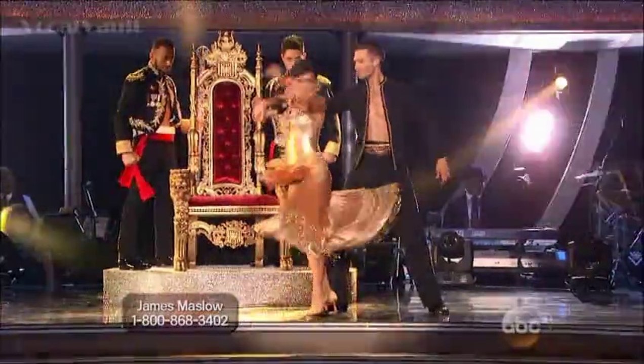 James Maslow & Cheryl - Jive - DWTS 18 (Week 4)