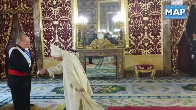 M. Fadel Benyaich remet ses lettres de créance au Roi Juan Carlos 1er en tant qu'ambassadeur de SM le Roi en Espagne