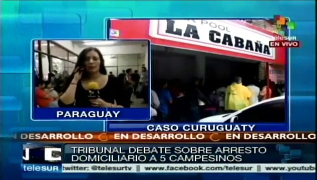 Desestiman jueces huelga de hambre de reclusos paraguayos