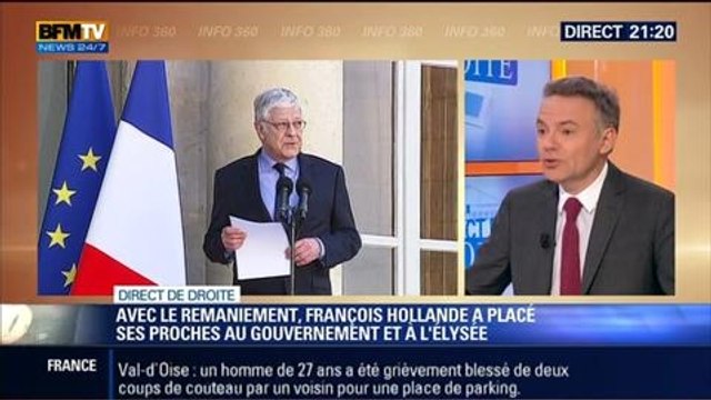 Direct de Droite: Le gouvernement de Manuel Valls n'est pas un gouvernement resserré - 09/04