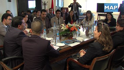 حكومة الشباب الموازية تلتقي بالوزير المكلف بالوظيفة العمومية