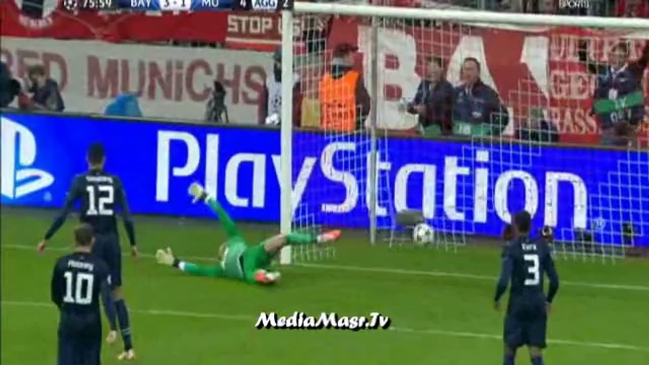 بايرن ميونيخ 3-1 مانشستر يونايتد - دوري أبطال أوروبا - 9/4/2014