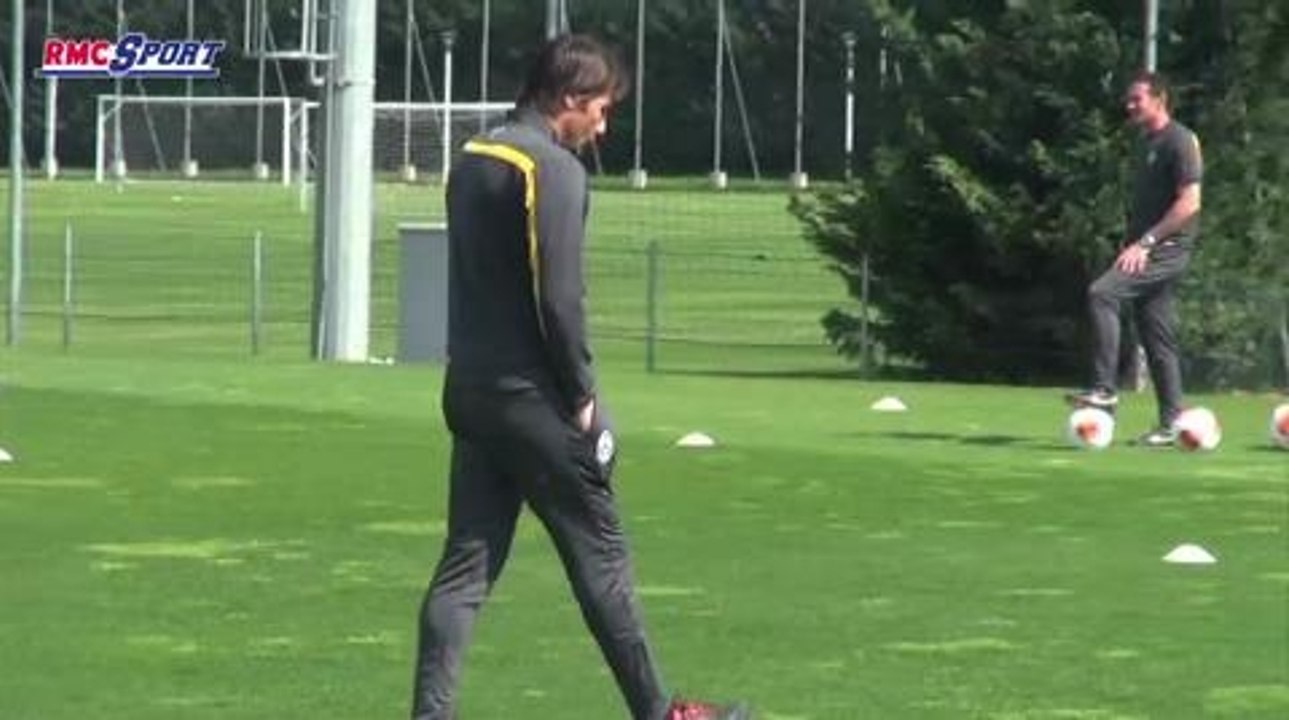 Football / Ligue Europa : L'entraînement de la Juve à la veille de son amtch face à l'OL - 09/04