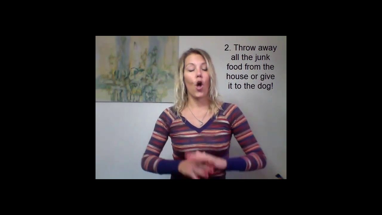 lose 20 lbs in 2 weeks tip 2 throw all junk food from the house