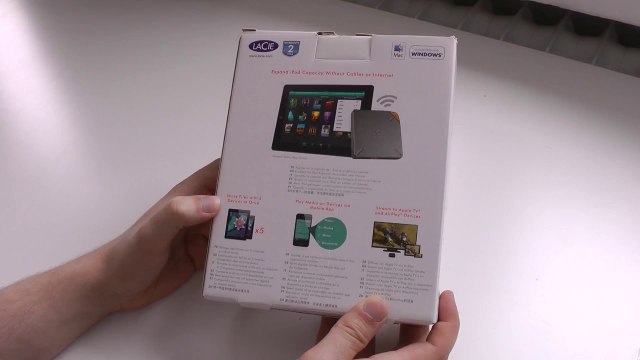 Lacie Fuel Wifi Hard Drive Unboxing
