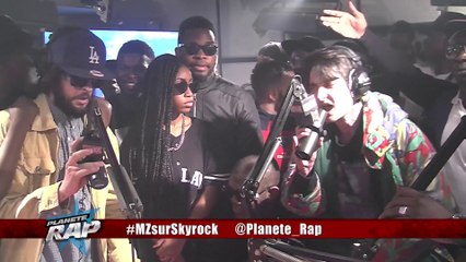 Grosse session freestyle dans de Planète Rap  MZ