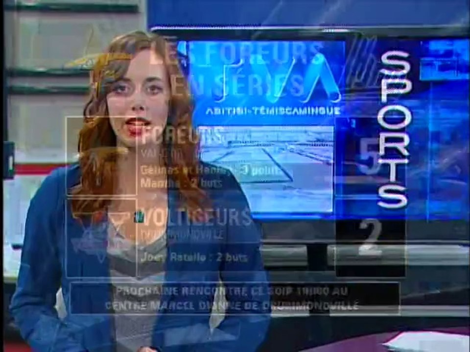 9 Avril 2014 - Le TVA Nouvelles de 18h Abitibi-Témiscamingue