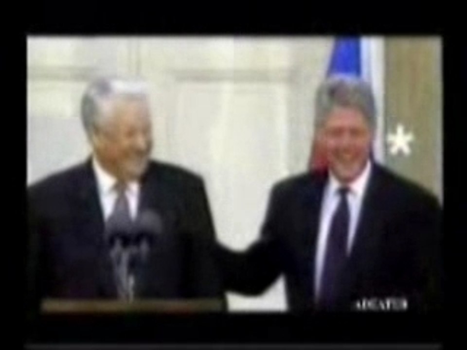 Bill Clinton & Boris Yeltsin