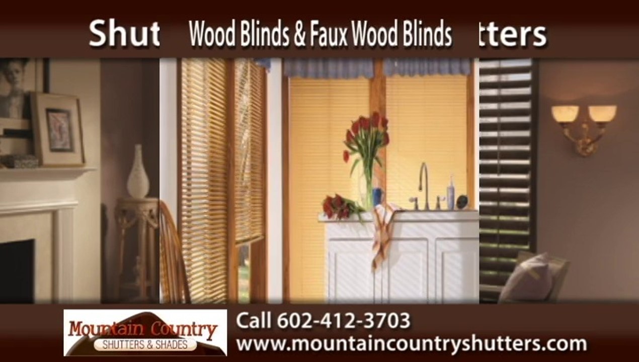 Phoenix Shutter Company | Mountain Country Shutters & Shades