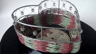 Heart shaped_yt wire basket