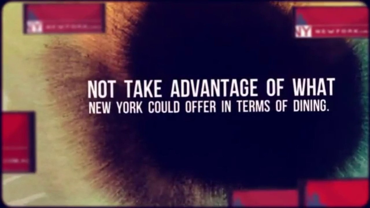 New York Tourism With Talk Of The Town Restaurants