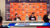 9.4.14- La conferenza stampa di Simone Inzaghi dopo la vittoria della Coppa Italia Primavera in Fiorentina-Lazio 2-4