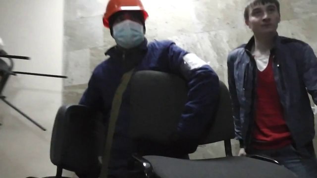Video Shot Inside Occupied Donetsk City Hall