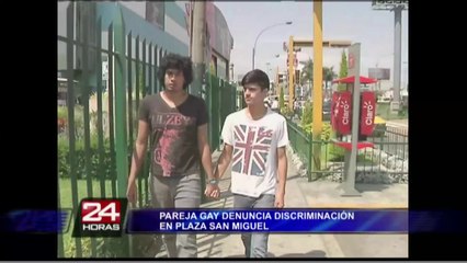 San Miguel: pareja homosexual habría sido discriminada en centro comercial