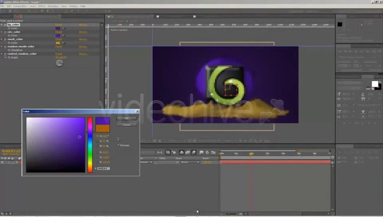 Smoky Logo - After Effects Template