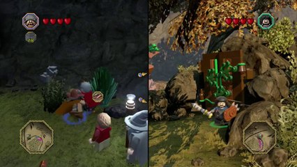 Soluce Lego The Hobbit Walkthrough PS3 Part 6 - Treasure Cave