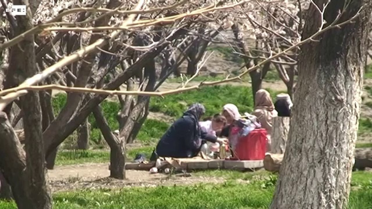 Los kabulíes conquistan los jardines del gran guerrero Babur