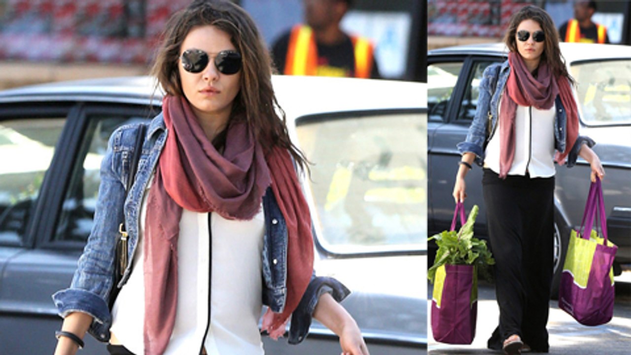 Mila Kunis Baby Bump Growing - Hot Or Not