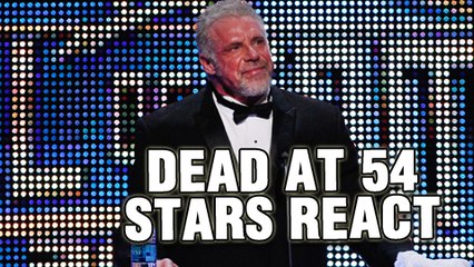 WWE The Ultimate Warrior Dead STARS REACT