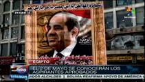Egipcios se preparan para las elecciones presidenciales de mayo