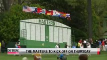 2014 Masters to kick off on the 10th