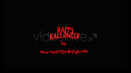 Expresso Happy Halloween 3 - After Effects Template
