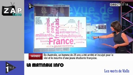 Zap télé: L'échec de Désir récompensé... Valls s'éloigne du socialisme...
