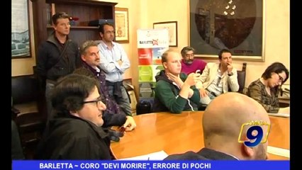 Barletta | Coro "devi morire", errore di pochi