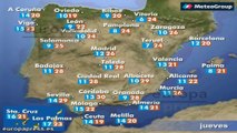 Previsión del tiempo para este jueves 10 de abril