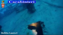 Reggio Calabria - Operazione TNT. Il tritolo dalle stive del relitto della Laura C -1- (09.04.14)