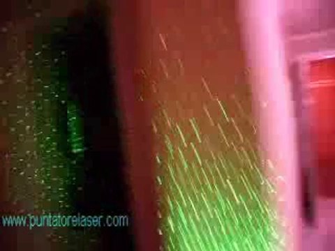 Puntatore laser verde 100mw 532nm stellata