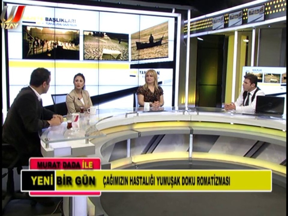 UZAY TV - MURAT DADA İLE YENİ BİR GÜN - KONUKLAR UZM. DR MERAL MERT, UZM. DR. DEMET TEKDÖŞ DEMİRCİOĞLU, DOÇ. DR. AHMET AKGÜL - 09.04.2014