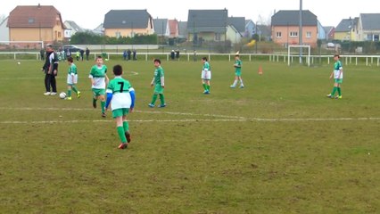 Match U11 à Burnhaupt le Bas 15.03.14 but n°3 de Mathias