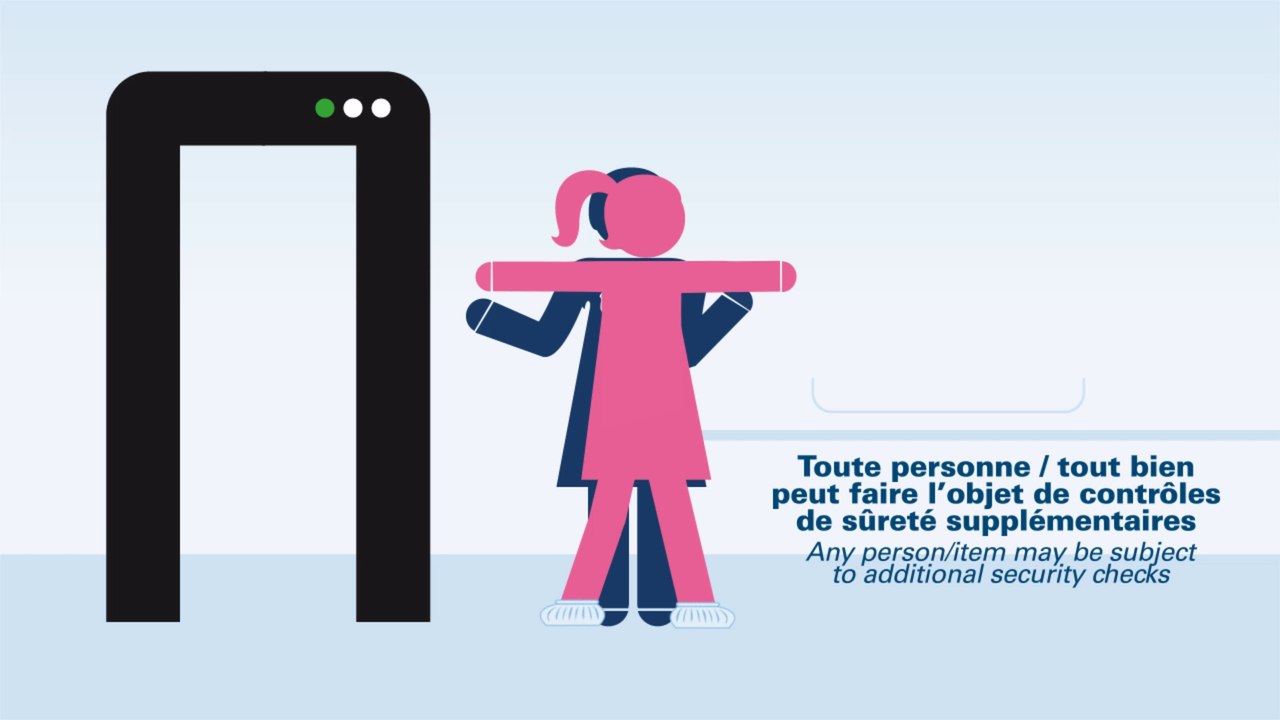 Vidéo explicative : comment bien passer les contrôles de sécurité à l’aéroport ?