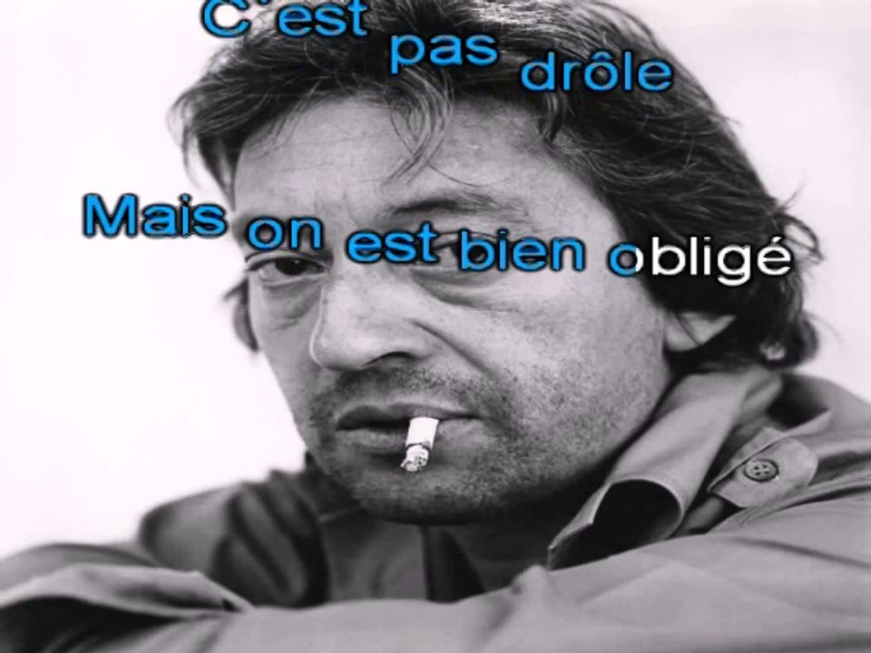 SERGE GAINSBOURG & BRIGITTE BARDOT - BONNIE AND CLYDE - (avec la voix de B.B)