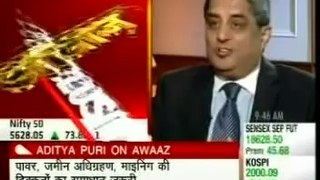 Aditya Puri discusses the effect of Budget 2013 on the Banking Sector I CNBC Aawaz