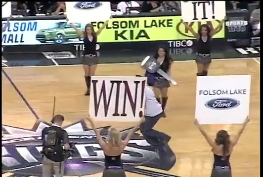 Fan Drains Half Court Shot To Win a Car
