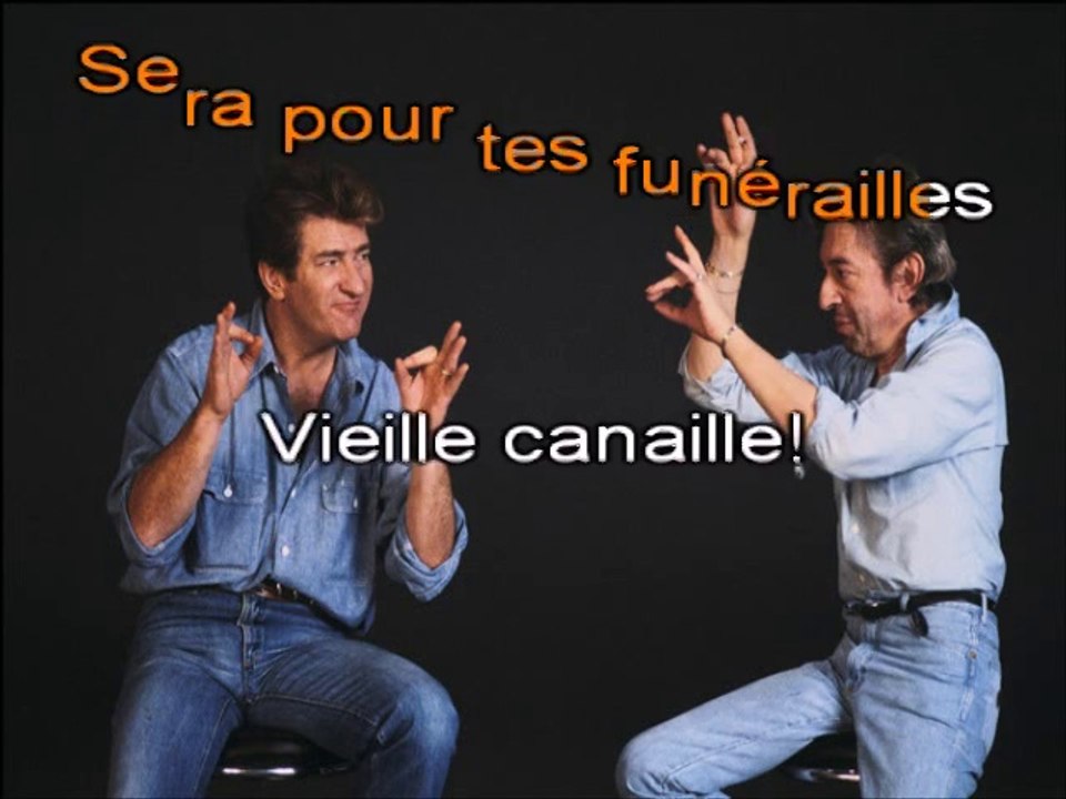 SERGE GAINSBOURG & EDDY MITCHELL - VIEILLE CANAILLE - VERSION SWING