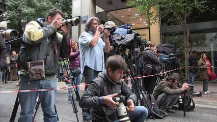 Blast in Athens as Greece set to return to bond markets