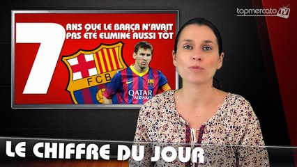 Le chiffre du jour : le Barça absent des 1/2 de C1, une première depuis sept ans !