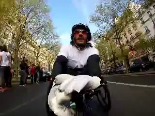 David Bizet au Marathon de¨Paris