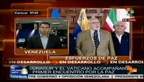 Primer encuentro de diálogo entre Nicolás Maduro y ultraderechistas
