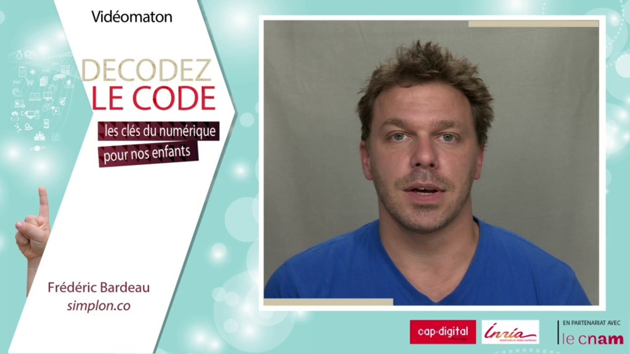 Décodez le code - Frédéric Bardeau - Simplon.co
