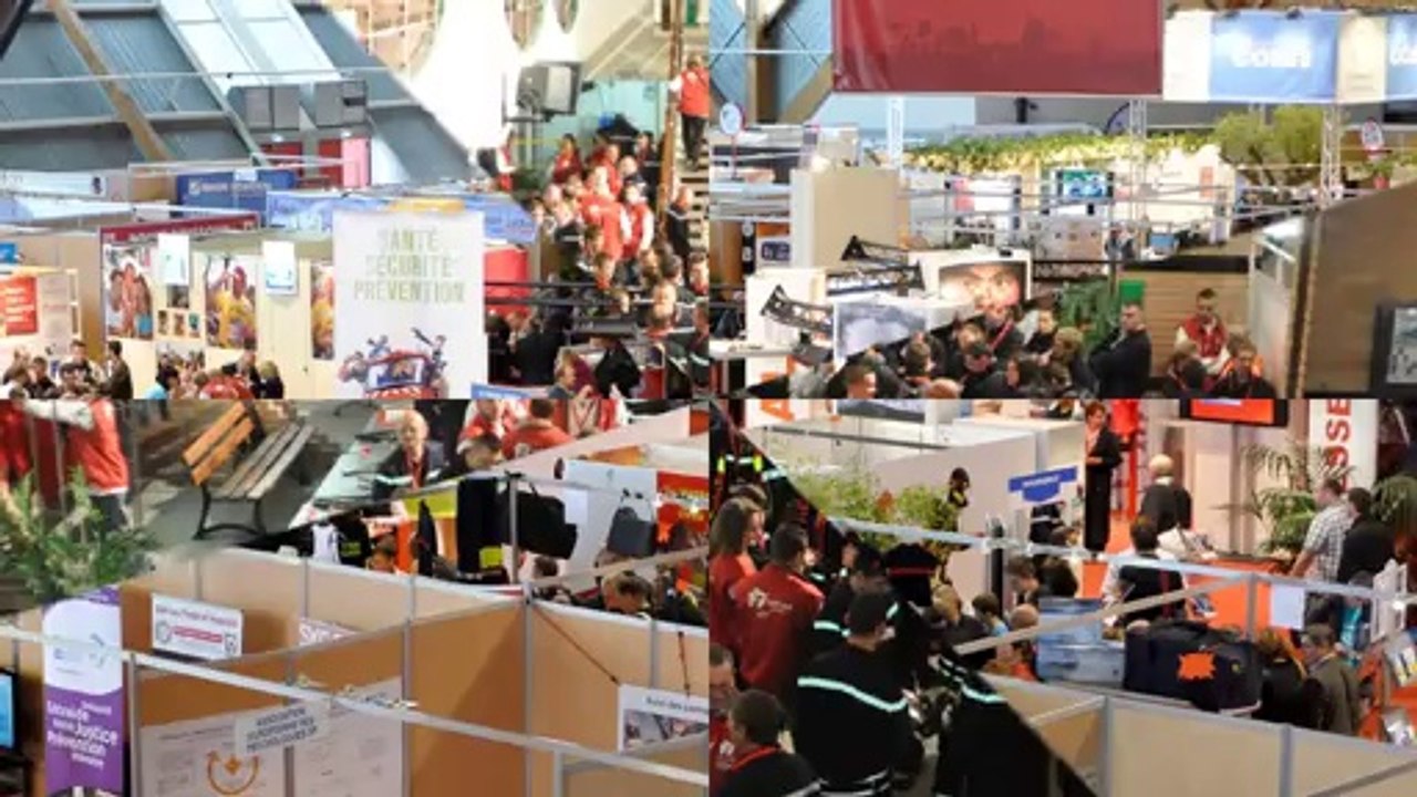 Montage photos congrès des pompiers 2012