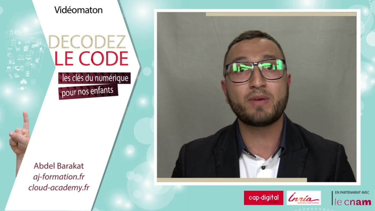 Décodez le code - Abdel Barakat - aj-formation.fr et cloud-academy.fr