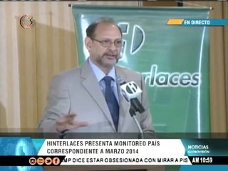 Schemel: "72% de la población piensa que Venezuela va por mal camino"