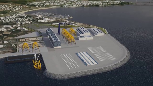 Polder énergies marines à Brest